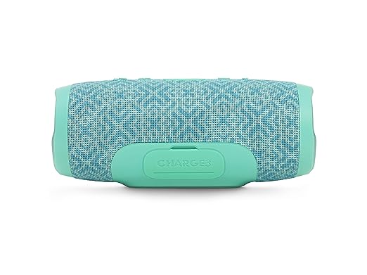 JBL Charge 3 by Harman Portable Bluetooth Speaker with Upto 20 Hours Playtime, Built-in 6000 mAh Powerbank & IPX7 Waterproof (with Mic, Mosaic) JBL Charge 3 by Harman Portable Bluetooth Speaker with Upto 20 Hours Playtime, Built-in 6000 mAh Powerbank & IPX7 Waterproof (with Mic, Mosaic)